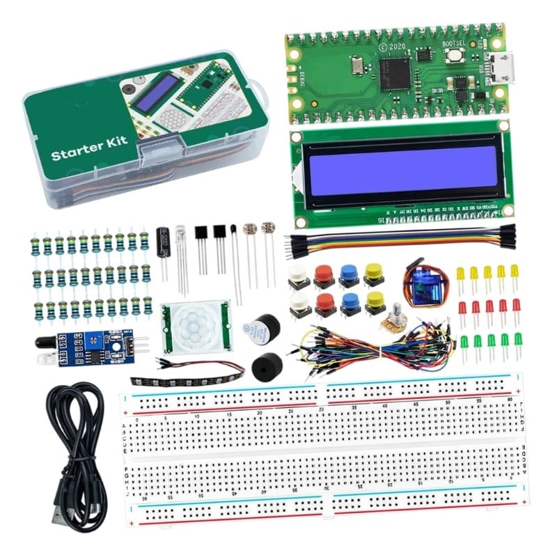 Pacote De Tela Mojito RP2040 Com Placa Controladora Para Uso Em Curso De Codificação