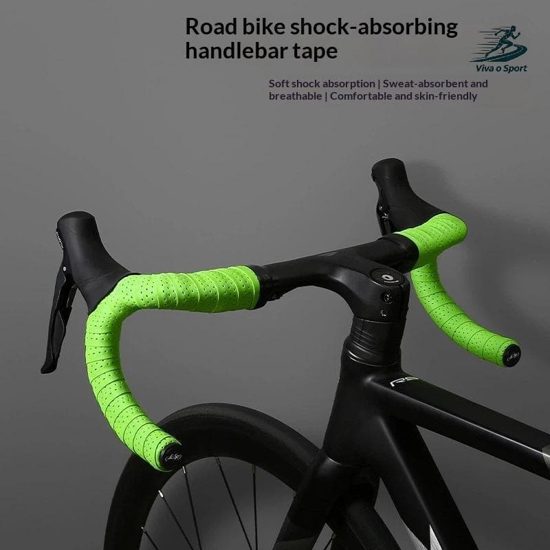 Viva o Sport 1 Par De Fita Antiderrapante Para Guidão De Bicicleta , Anti-Barra Ciclismo De Estrada , Acessório De Absor