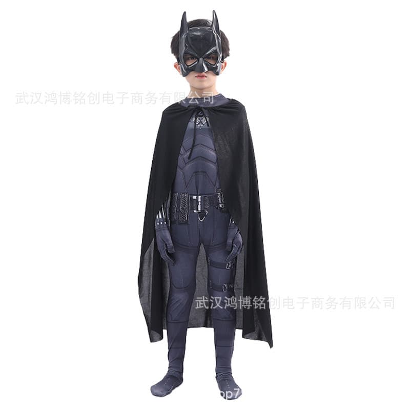 Batman DC Superhero Cosplay Roupas Mais Máscara Manto Fantasia Infantil De Halloween