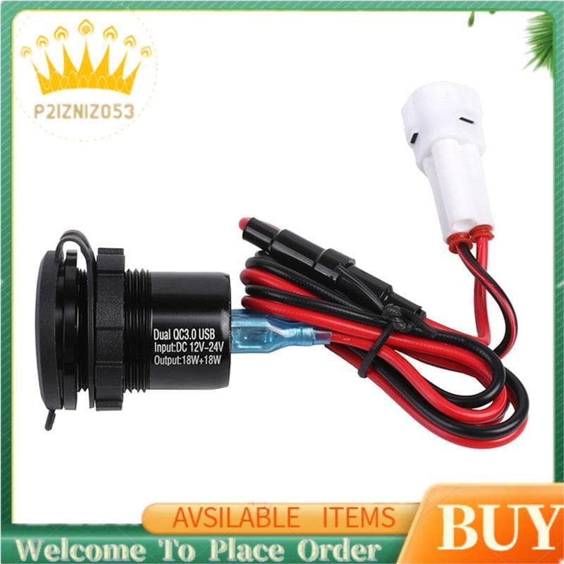 Conector De Alimentação USB Para Motocicleta