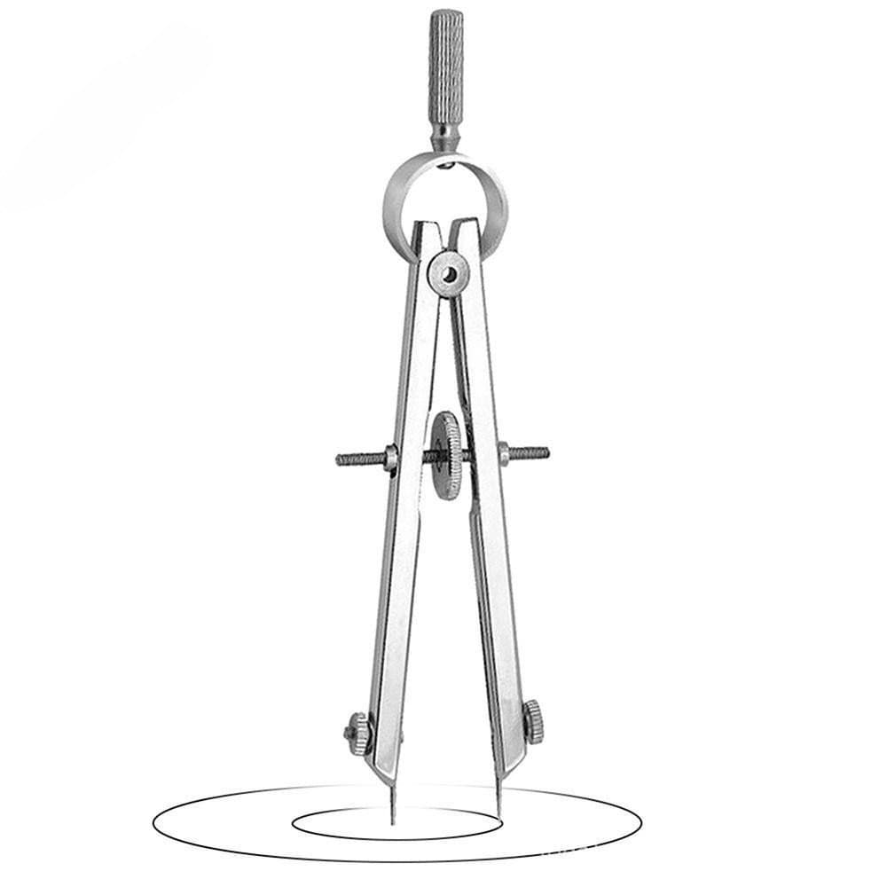RUNSHANG Primavera Bússolas Arco Divisor Ferramenta De Desenho Alta Precisão Geometria Metal Bússola Transferidor