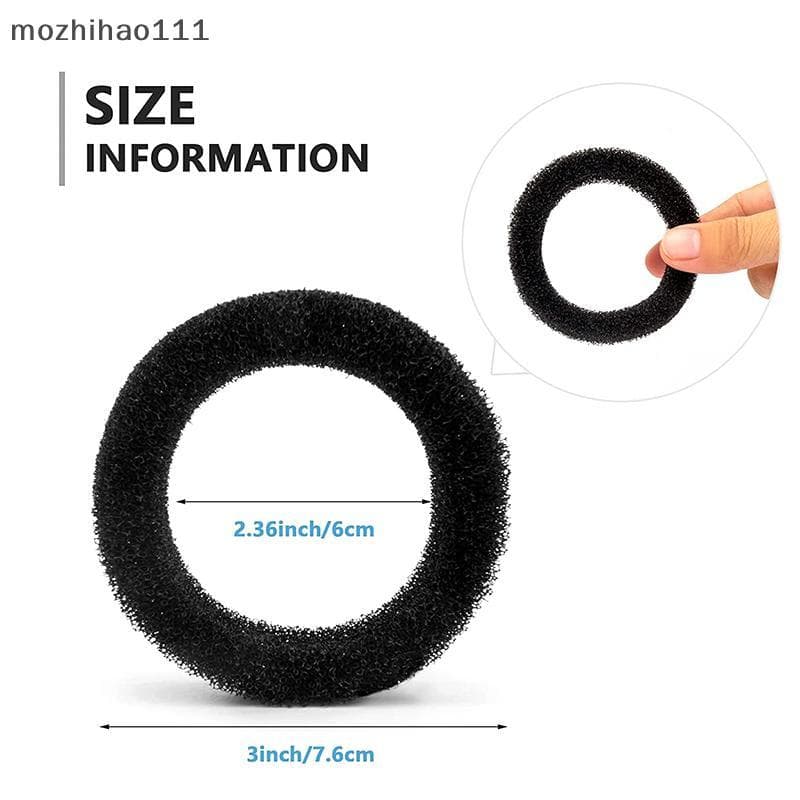 [mozhihao] 4 Pcs Filtro De Fonte Para Animais De Estimação Espuma De Redondo De Água De Bebida De Gato Esponja Gatos Sub