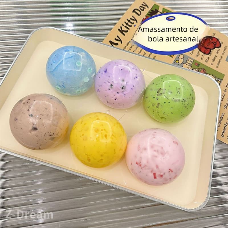 Brinquedo Anti-Stress Squishy manteiga sentir bola feita à mão Recuperação Lenta