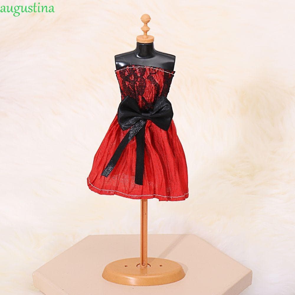 AUGUSTINA Acessórios Boneca Suporte Modelo Brinquedo Casa De Bonecas Decorações Mini Roupas Display Rack Titular