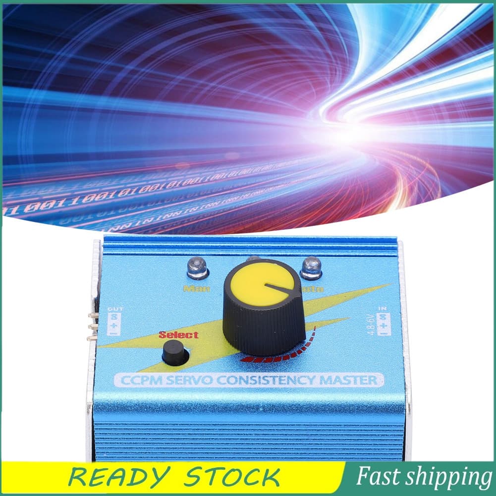 handtool.br Verificador de controle multifuncional CCPM Servo Consistency Master para barco de helicóptero RC