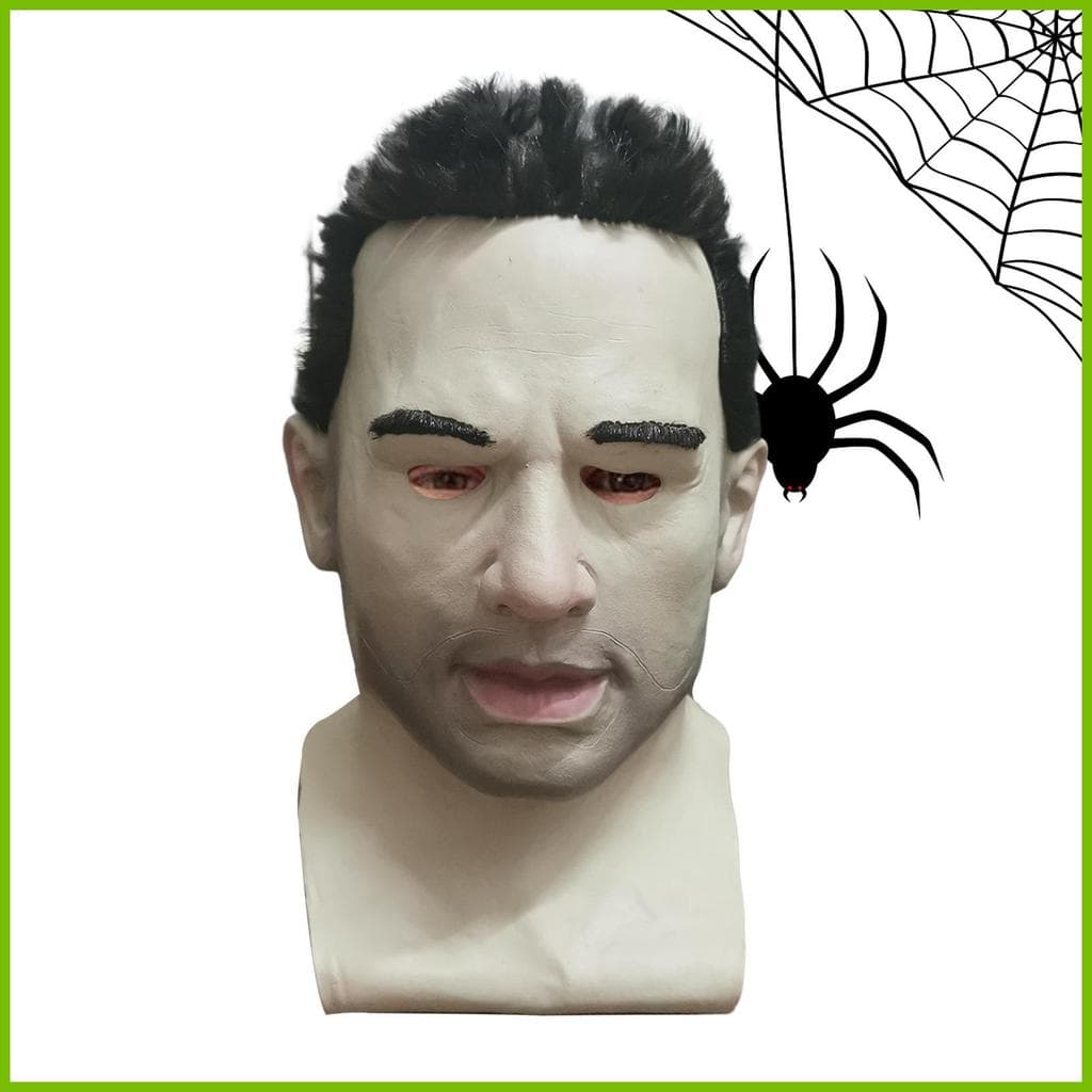 Halloween Látex Cabeça Capa Sem Costura Buracos De Olho Horror Chapelaria Traje Adereços Decoração Para Barra iadbr