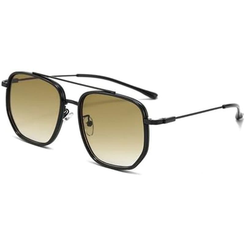willochra Pontes Duplas Quadradas Mulheres Gradiente Óculos De Sol Moda Piloto Quadro Masculino Retro Punk Laranja Tons