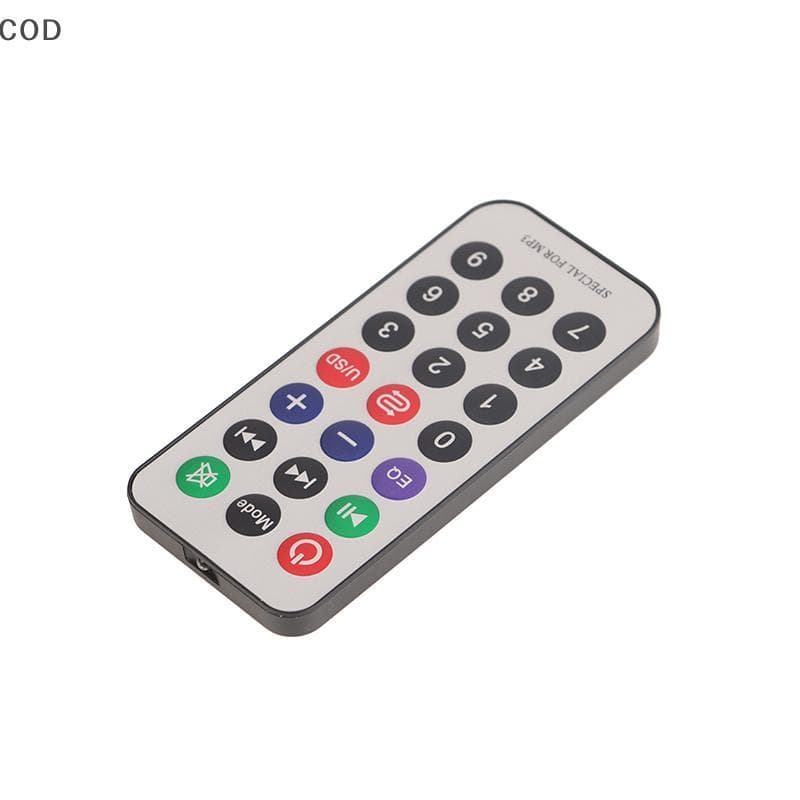 [gla] Controle Remoto Multifuncional Universal Para Placa Amplificadora De Potência De Decodificação De Subwoofer USB Co