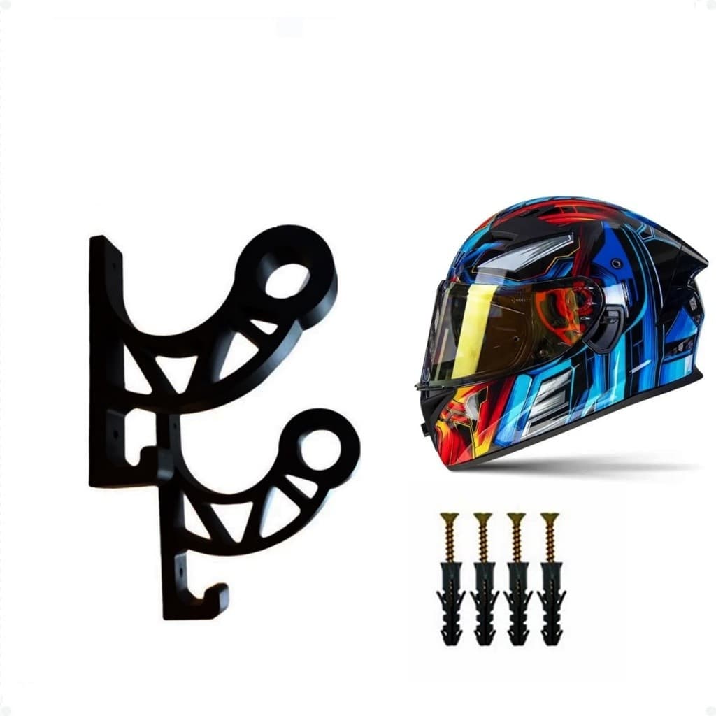 Suportes De Parede Para Pendurar Capacete E Acessórios Moto Bike Organizador Suporte Capacete Parede Resistente Oficina