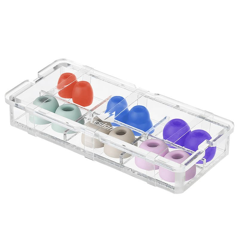 Caixa de armazenamento Universal para substituição de Silicone, adequada para fones de ouvido Airpod pro/Airpod3, estojo