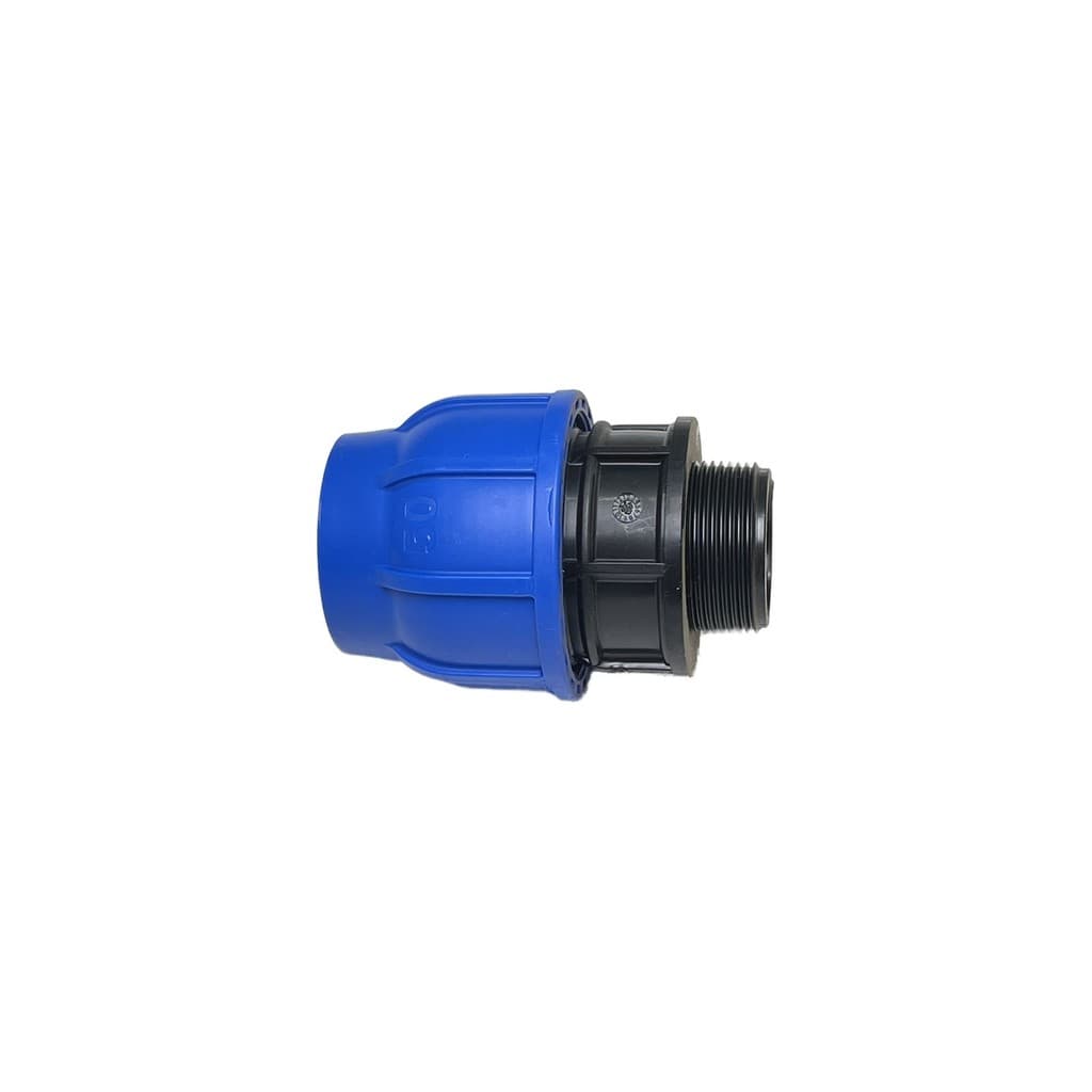 Adaptador Pead 50mm X 1.1/2" Rosca Macho Irritec