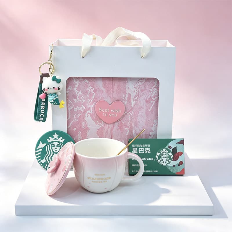 Starbucks 2026 Caixa de presente limitada para formatura Conjunto de presente de alto valor Caixa de presente de feriado