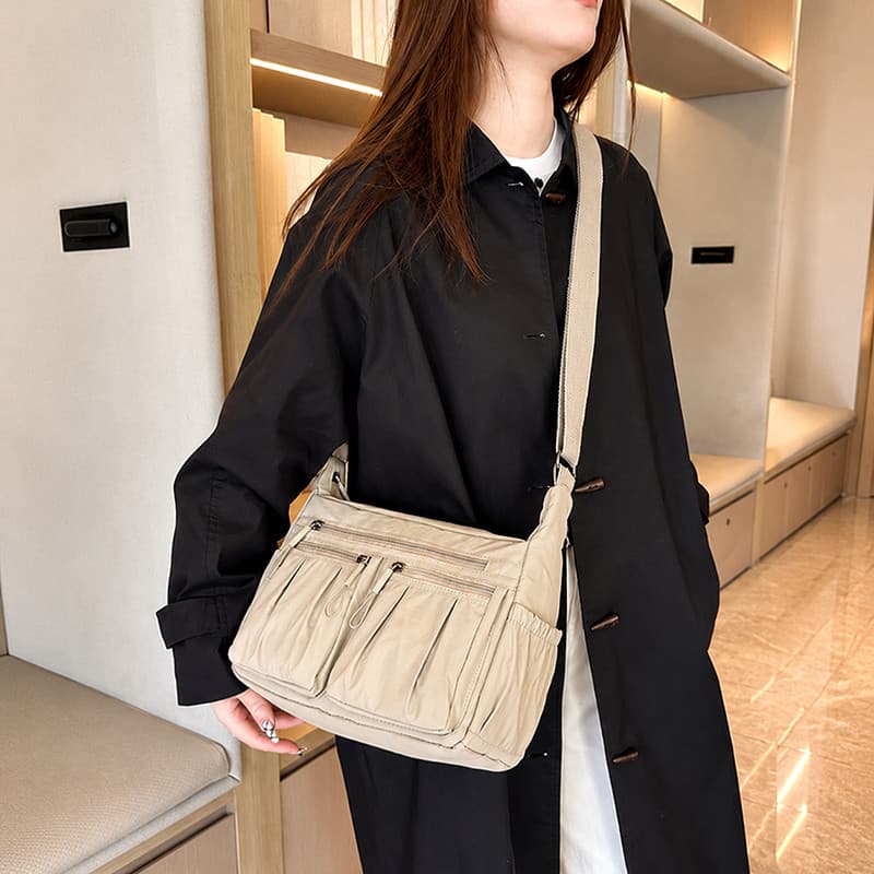 Bolsa Feminina Grande de Ombro e Tiracolo Leve Casual para Dia a Dia e Trabalho