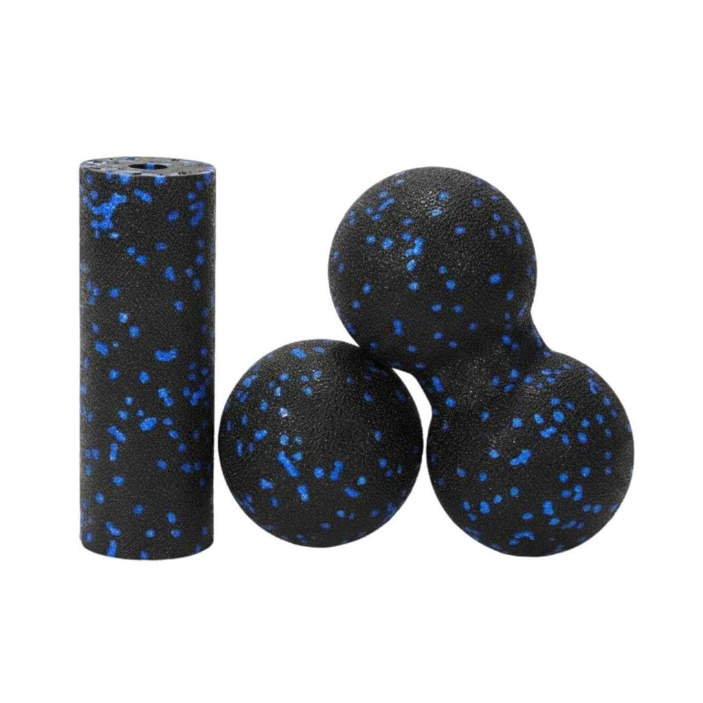 [mcpdwt] Kit De Massagem De Rolo De Espuma Bolas De Terapia Muscular Texturizadas Para Liberação E Exercício Automiofasc