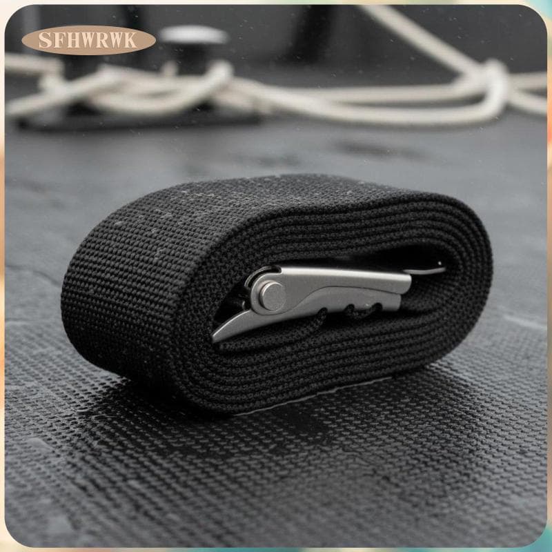 [Fhwrwk] Cinto De Peso Livre 304 Fivela De Aço Inoxidável Nylon De Mergulho Água
