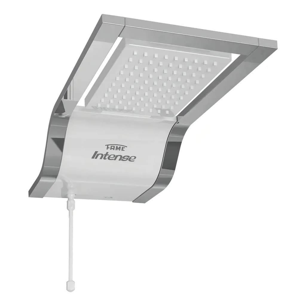 Chuveiro Elétrico Fame Intense Eletrônico Branco Cromado 7.8kW