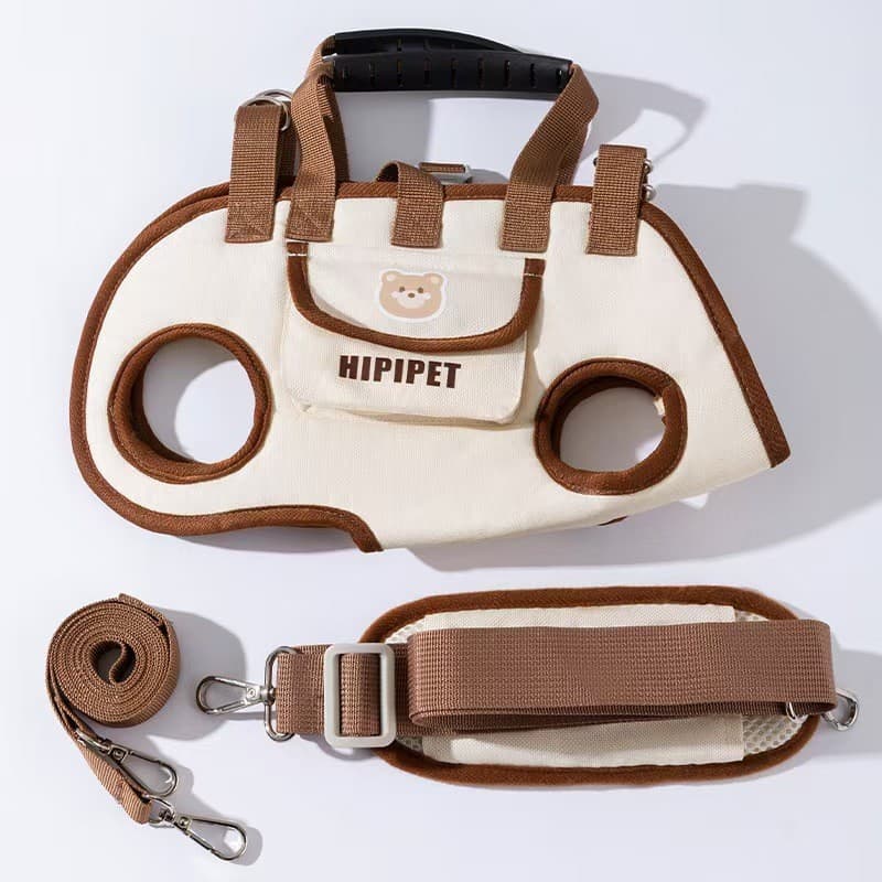 Mochila Transportadora Para Animais De Estimação , Multifuncional , Respirável , Portátil , Bolsa De Viagem Cães , Ombro