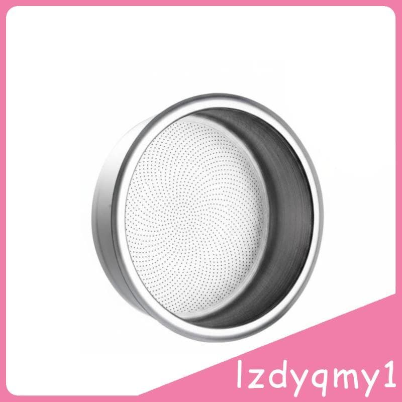 [Lzdyqmy1] Cesta De Filtro De Café Expresso 18g Com Fundo Plano Design Tigela Aço Inoxidável Para Baristas