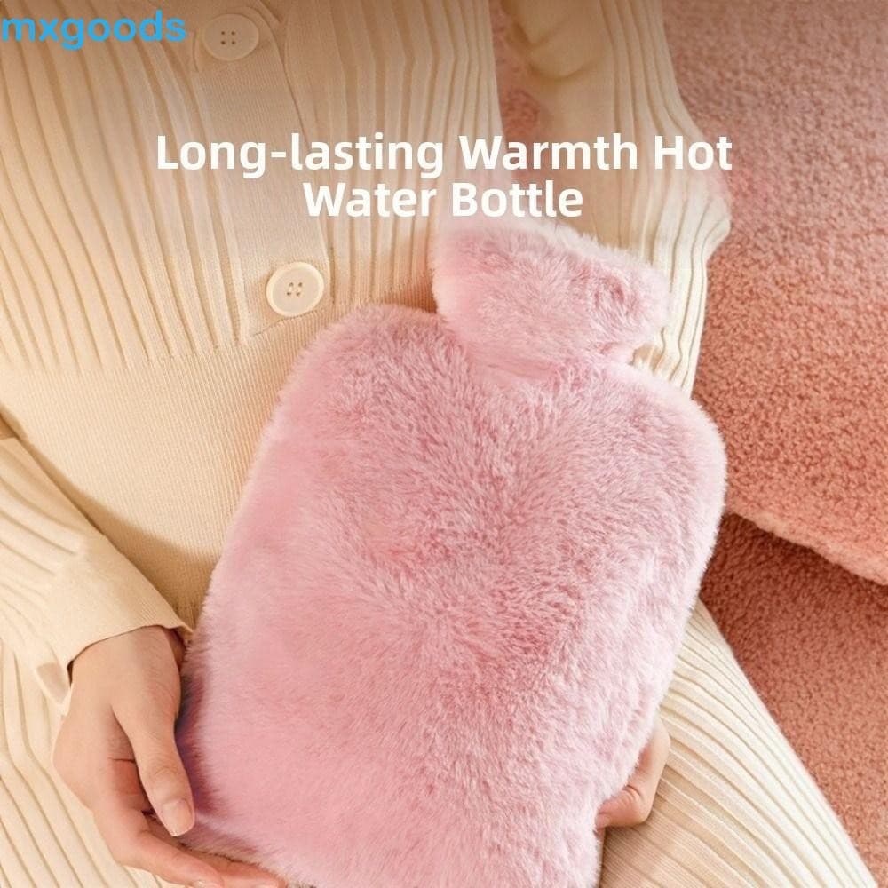 MXGOODS1 Garrafas De Água Quente , Bolsa Removível De 2000ml , Aquecedor De Barriga Confortável À Prova De Vazamentos