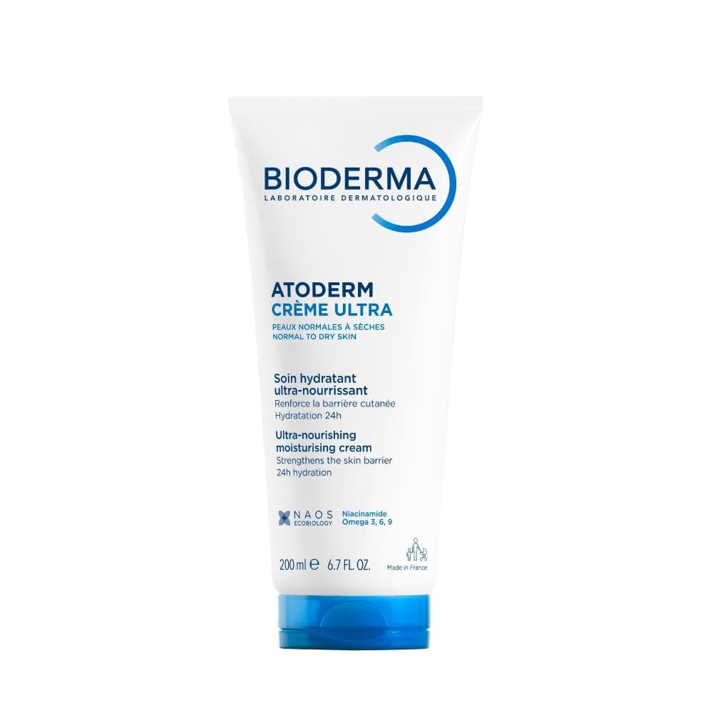 Bioderma Atoderm Ultra, um creme hidratante para o corpo adequado para peles sensíveis normais a secas O6TH