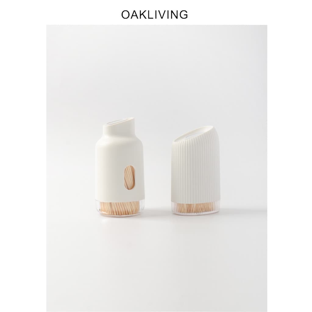 Oakliving estilo nórdico ins caixa de armazenamento de palito portátil doméstico de alto valor bonito porta palito estil