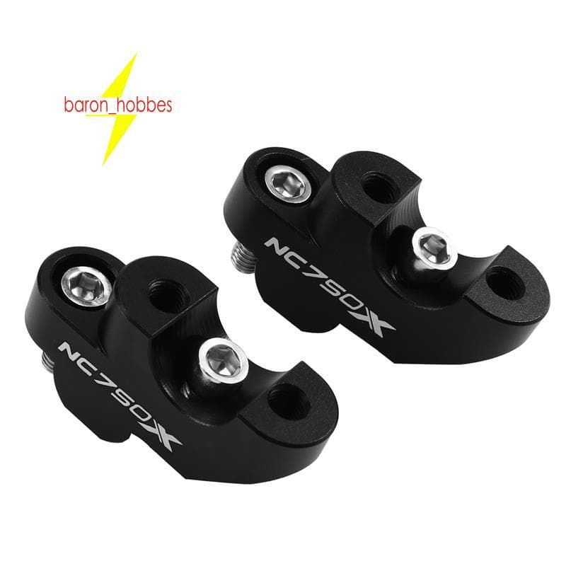 Para NC750X 1 Par Guiador Aumentando Riser Barra Braçadeira Montagem De Alumínio Acessórios Da Motocicleta
