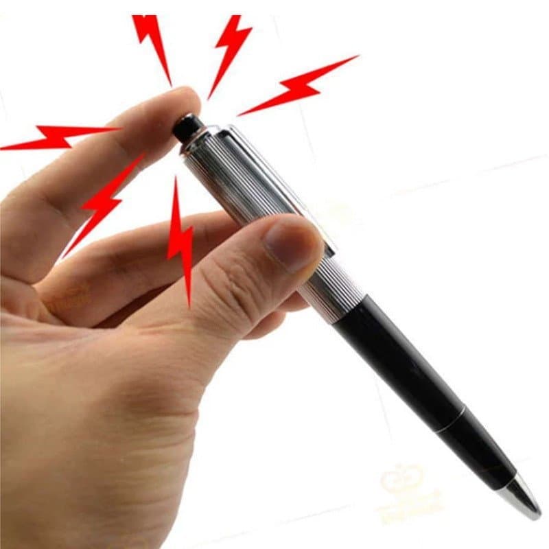Caneta de Choque Elétrico Brinquedo Prático Gadget Jogo Divertido Habilidade Presente Novidade Presente para Amig