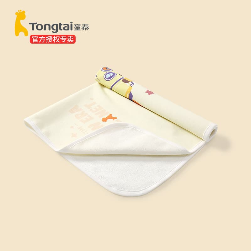 Tongtai almofada para troca de bebê, à prova d'água, lavável, respirável, algodão puro, colchão Menstrual, grande almofa