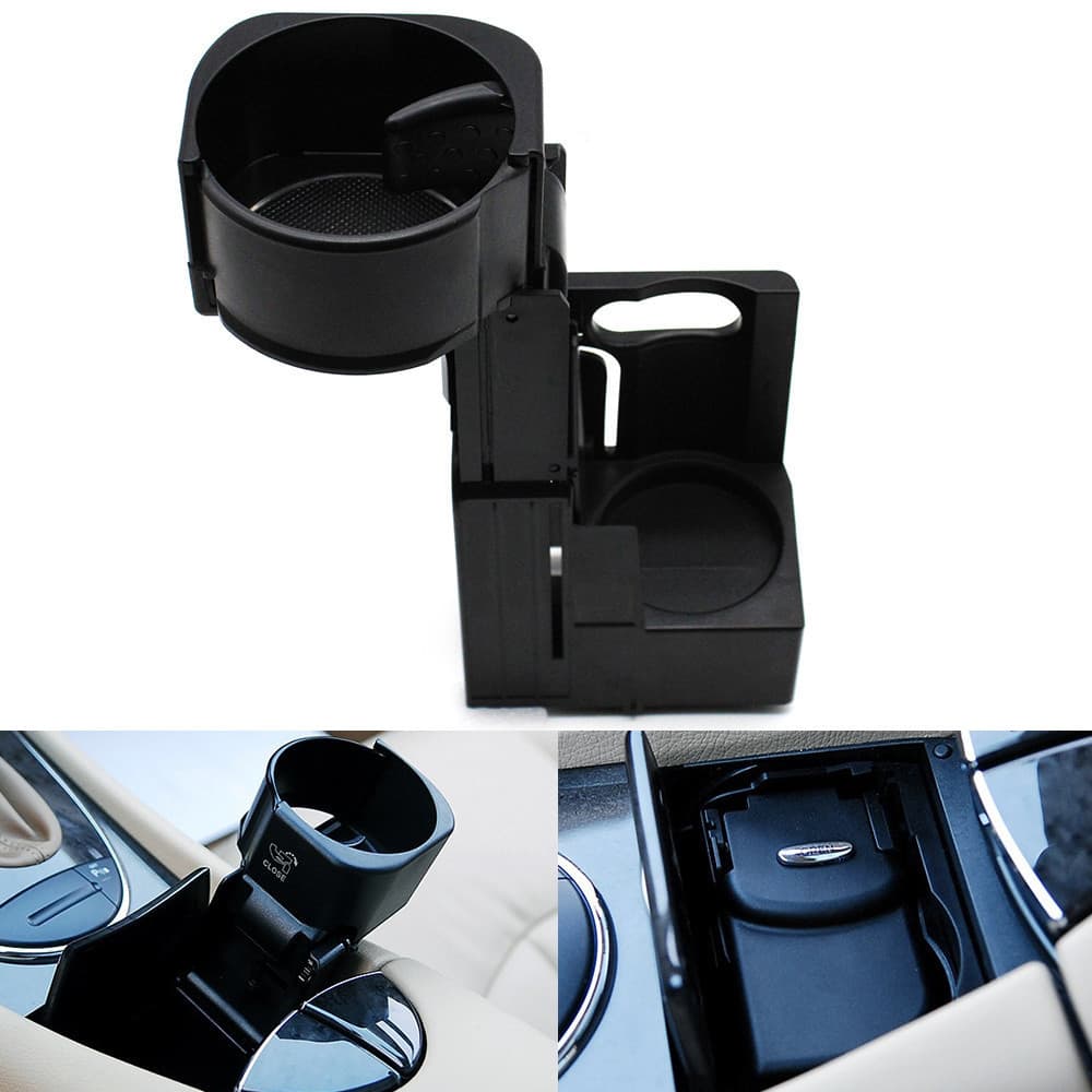 Console Central Interno Do Carro Inserção Bebida Suporte De Copo Água Para Mercedes Benz E CLS Classe W211 E320 E350 E50