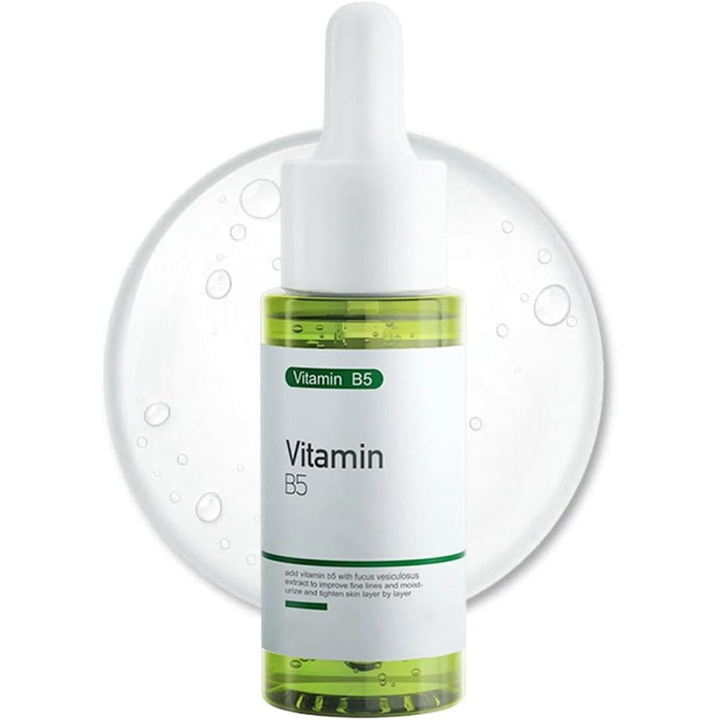 O Sérum Facial Anti-Vermelhidão Rosyra contém Vitamina B5 e extrato de kelp, proporcionando hidratação e firmeza à pele