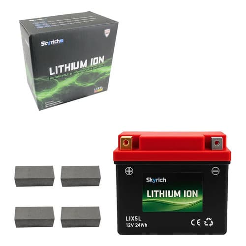 Bateria Lithium 12v Honda Cg 125 150 160 Nrx Bros Xre 190 BIZ 100 BIZ 125 POP