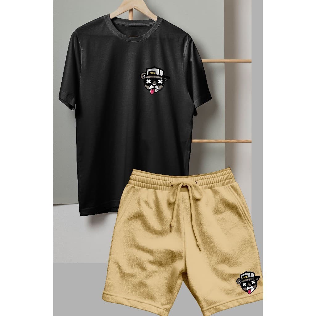 Conjunto Bermuda + Camiseta Urso Personalizada Oferta