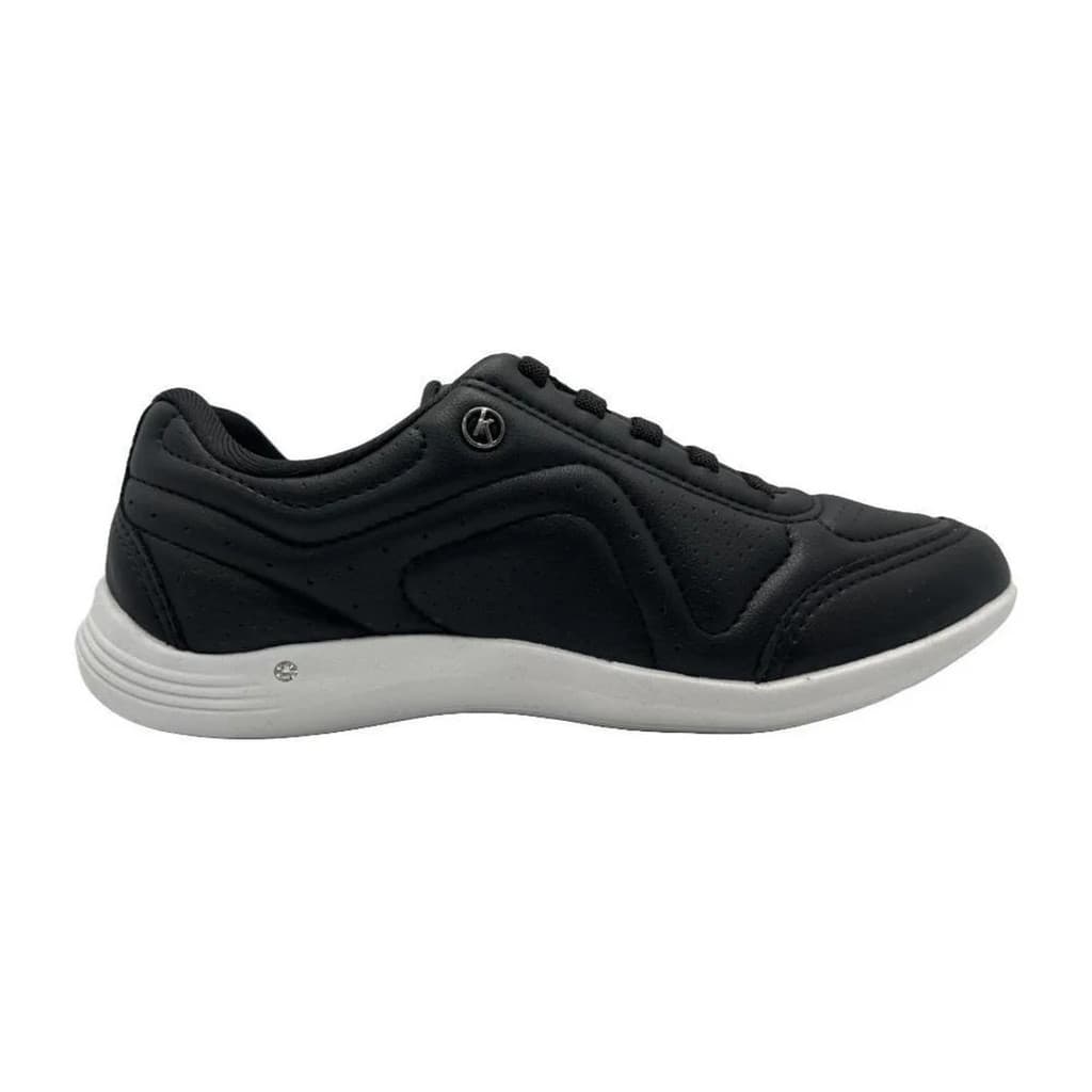 Tênis Kolosh Casual Feminino Calce Fácil C3198-01 Preto