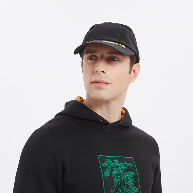 JORDON Qiaodeng GORE-TEX Boné de beisebol respirável à prova de vento e chuva para esportes ao ar livre de inverno Boné