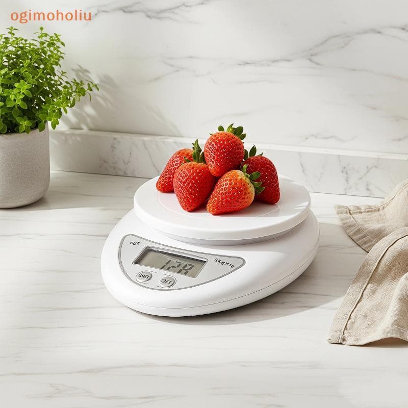 [GMH] Balança Digital De Cozinha 1g 5kg Capacidade Máxima Peso Portátil De Alimentos Para Assar Preparação De Refeições