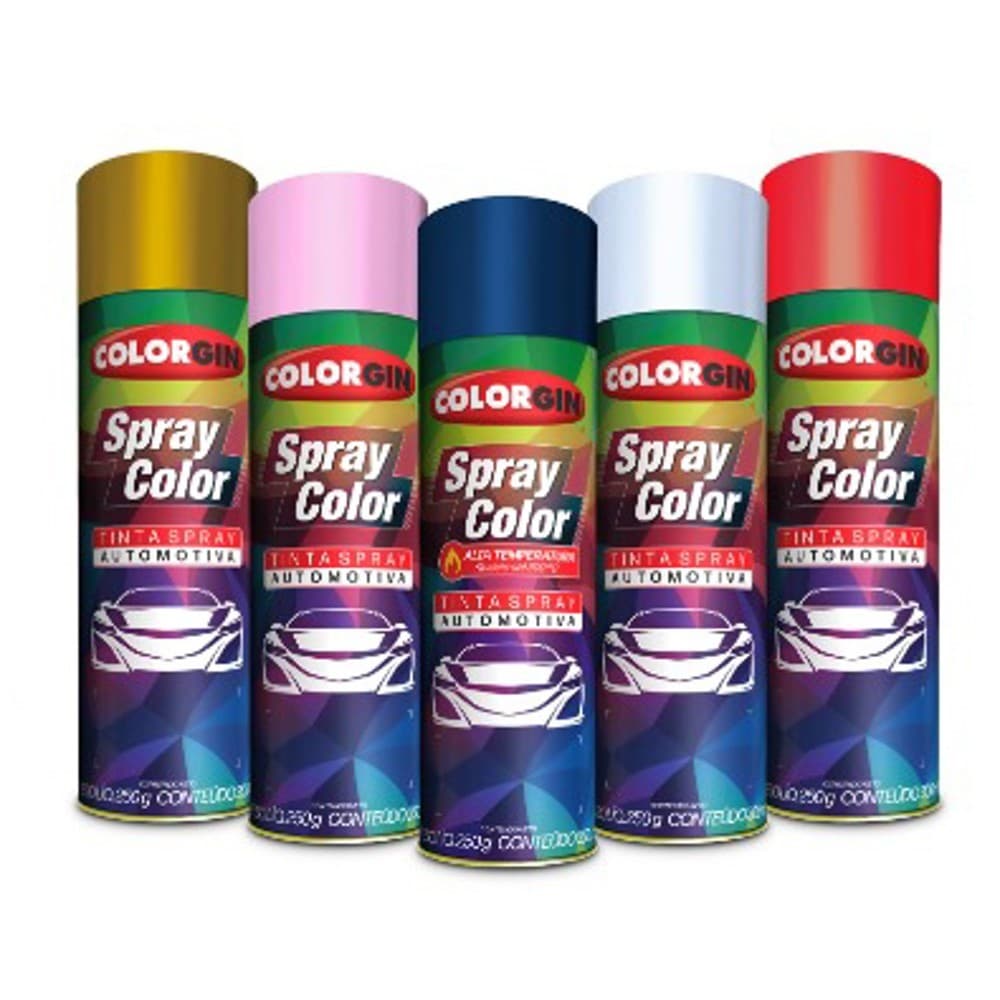 Tinta Spray Automotiva Lazzuril Personalizada na Cor do Veículo 400ml informe na mensagem a cor desejada após a compra