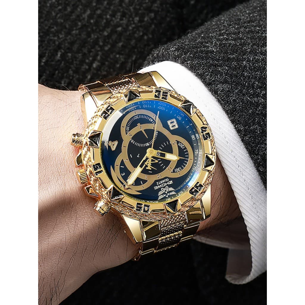 Wriswatch masculino 2024 relógio masculino High-End sentir não mecânico relógio de quartzo com mostrador decorativo de t