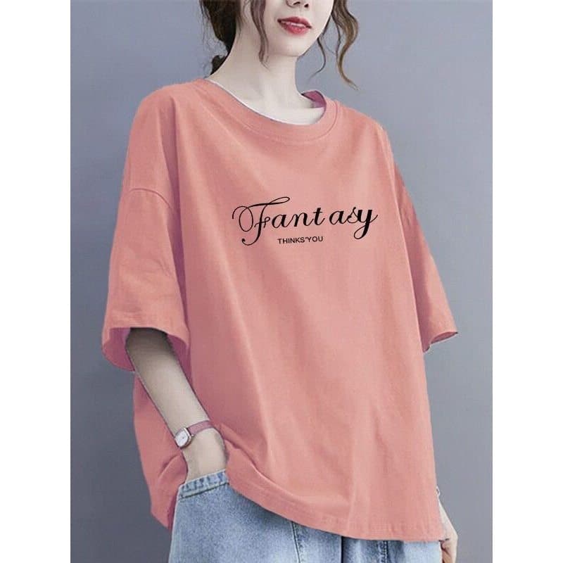 Senhoras camiseta de manga curta 2025 verão novo estilo venda quente solto tamanho grande camiseta Design nicho topo