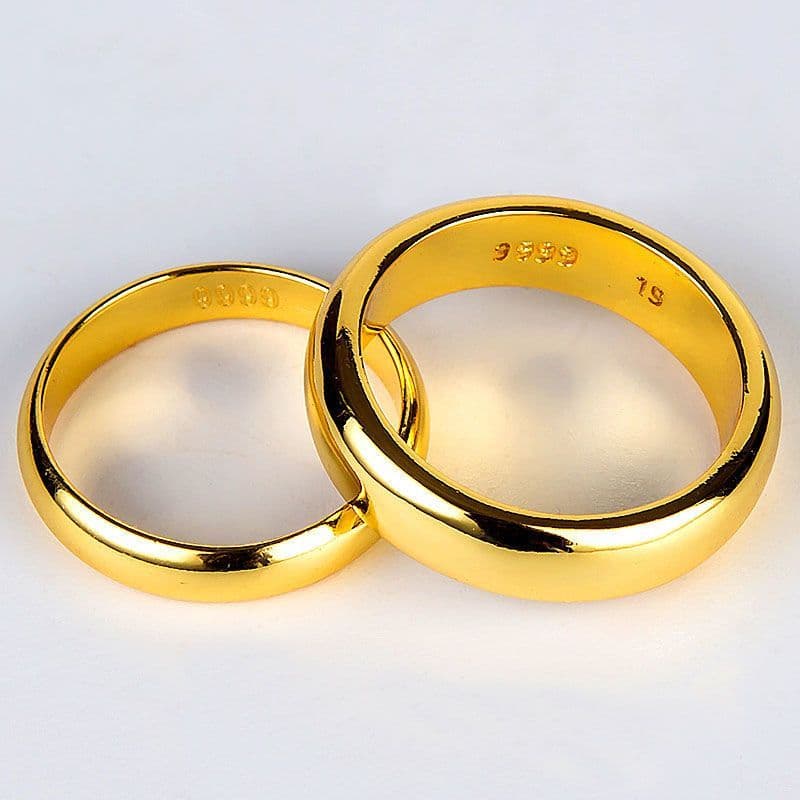aparador de alianca alianca de casamento alianca de ouro Loja de ouro mesmo estilo vietnã areia anel de ouro masculino f