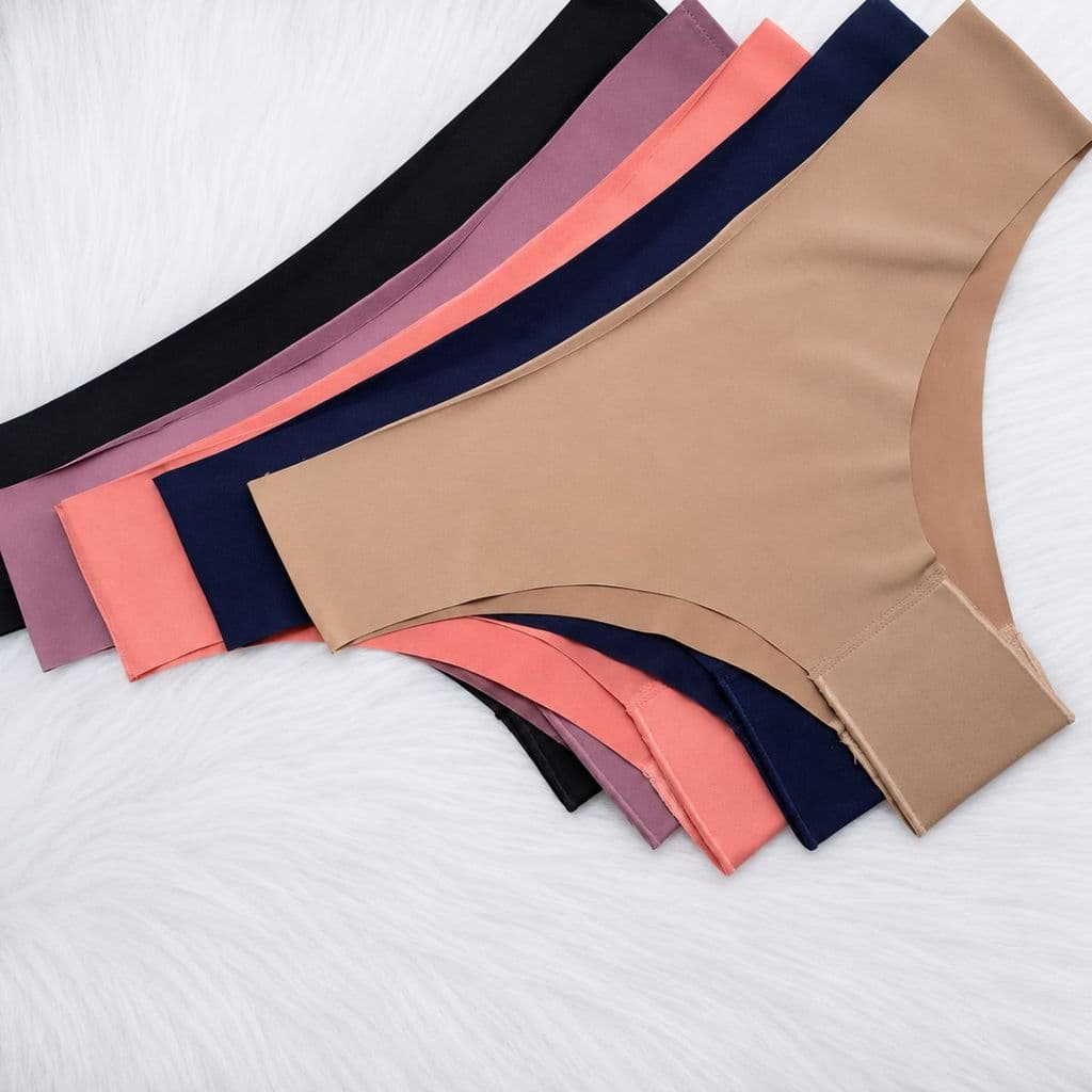 Kit 10 Calcinhas Tanga Sem Costura Corte a Laser Não Marca - Tanga Roma
