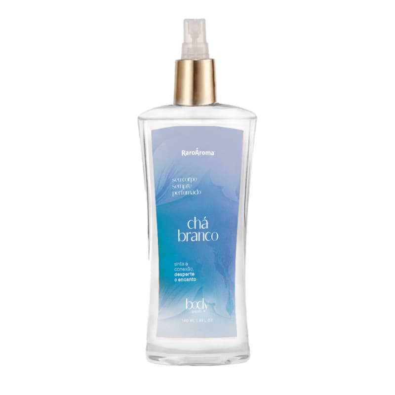 Body Splash Chá Branco 140ml | Raro Aroma
