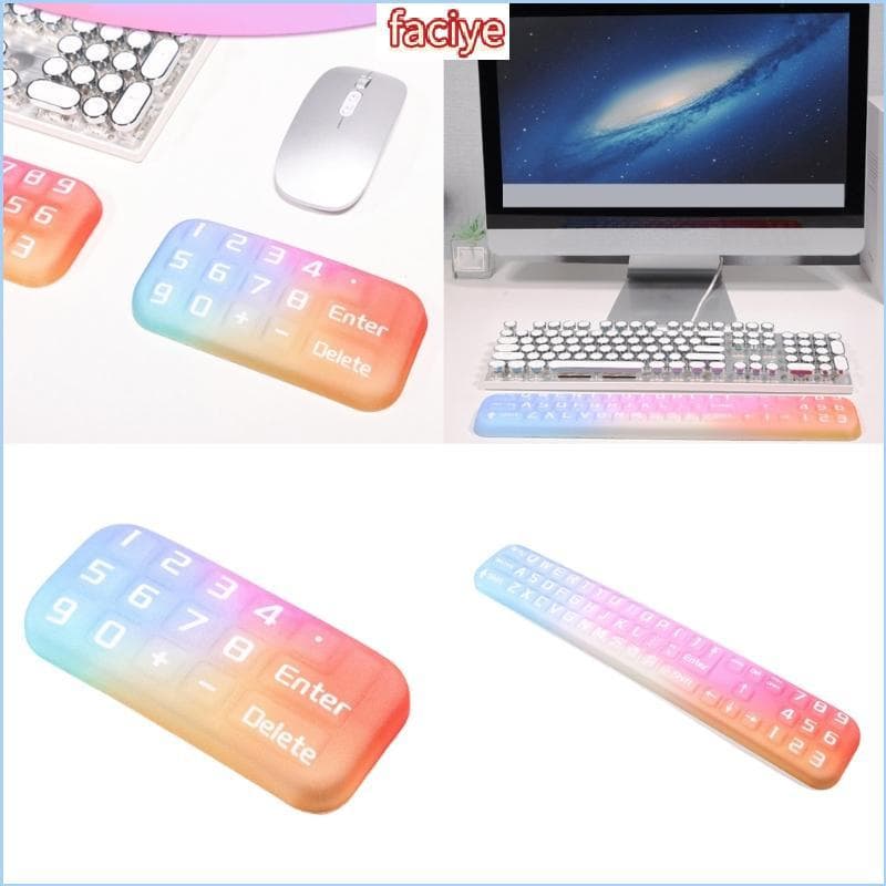 FCY Teclados E Almofada Pulso Resto Suporte Para Jogos Escritório Computador Portátil Alívio Da Dor Fácil Di