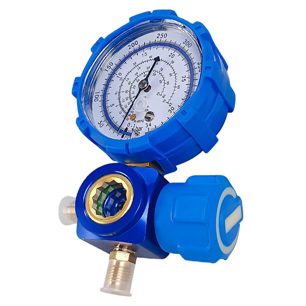 Manifold 1 Via Sem Mangueira com Manômetro de Baixa