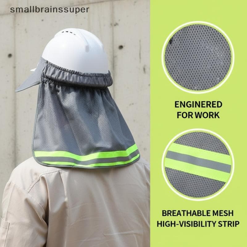 Chapéu De Sol Respirável Malha Reflexiva Design Boné De Proteção UV Com Ne Para Aventuras Na Praia