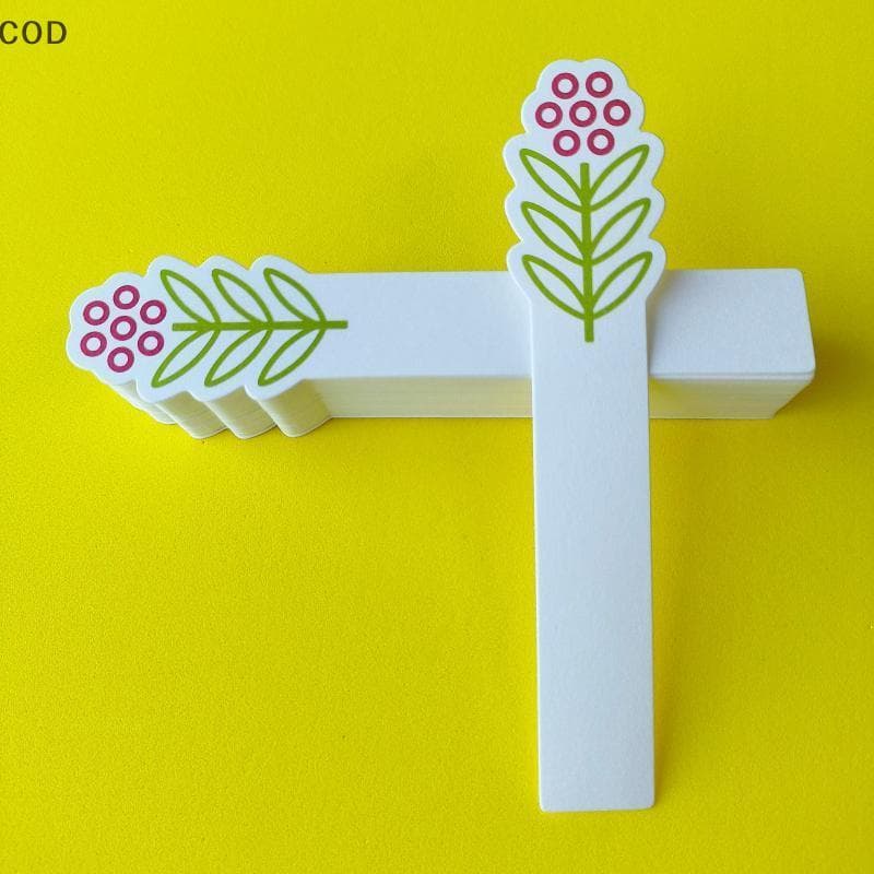 [ala] Tiras De Teste De Aromaterapia Em Formato Fofo Branco Personalizável Leve Para Testes De Perfume Portáteis Ferrame
