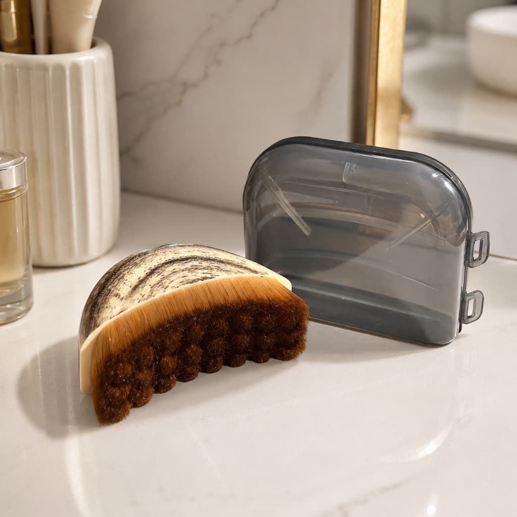 Escova De Massagem De Drenagem Linfática Ergonômica Macia Para Contorno Facial E Mandíbula