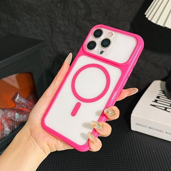 Capa Magnética De Carregamento Sem Fio Para iPhone 17 16 15 14 13 12 11 Pro Max 16 Plus Protetora anti-Queda , Estilo De