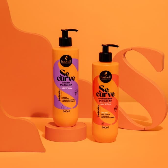 Kit Shampoo e Condicionador Se Curve 500g - Haskell