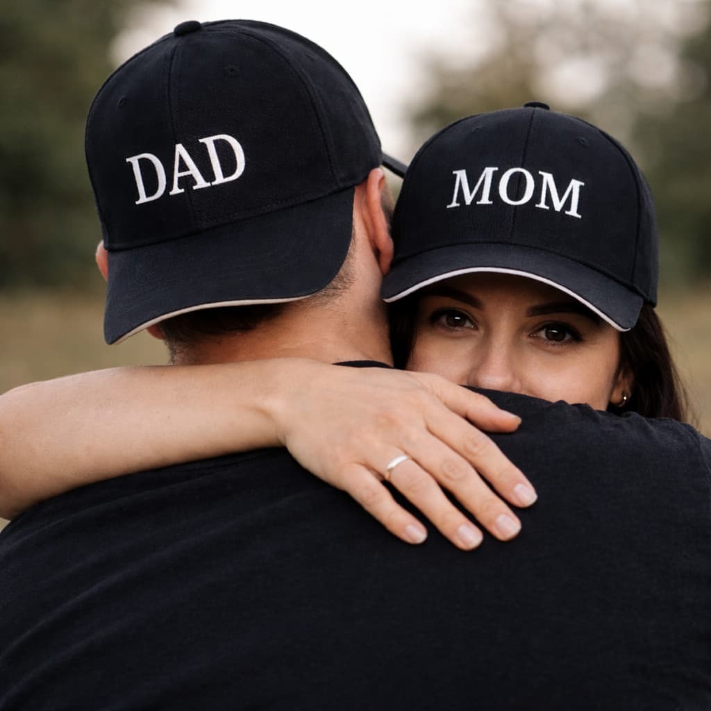 Bone Dad e Mom Unissex Masculino Feminino Regulável
