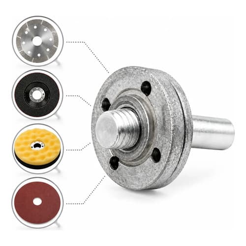 Adaptador Disco Esmerilhadeira Para Furadeira Porca Flange Adaptador Universal Parafusadeira Esmerilhadeira